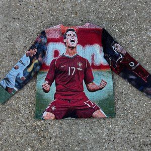 CR7 cristiano ronaldo crewneck TAPESTRY sweater